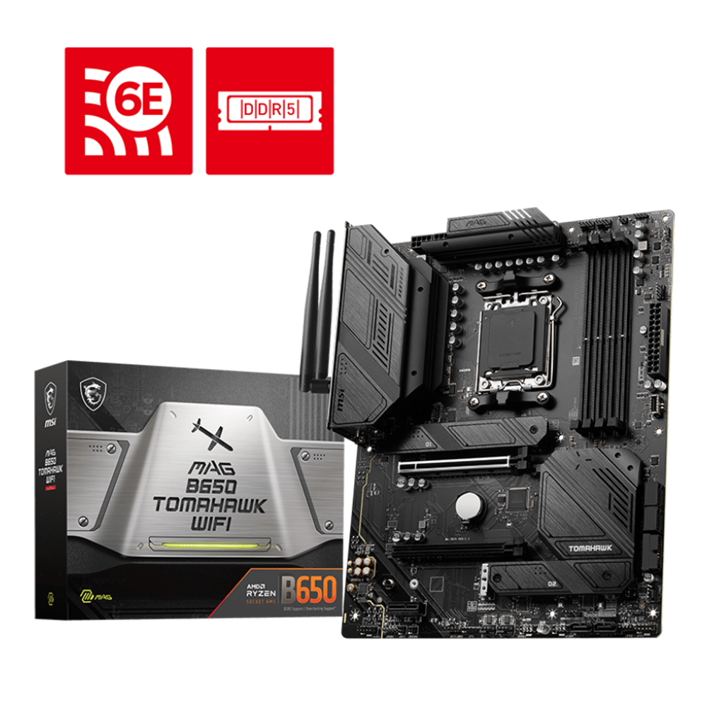 MSI MAG B650 Tomahawk WiFi Gaming Motherboard - MSI | Blink